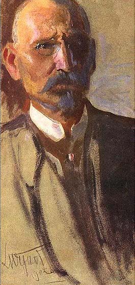 Leon Wyczolkowski Self-portrait